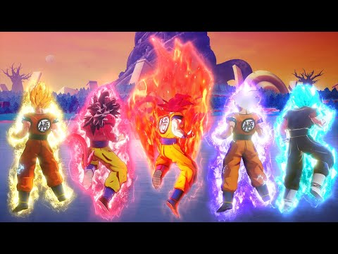 Dragon Ball Z: Kakarot – All Transformations & Ultimate Attacks (4K 60fps)