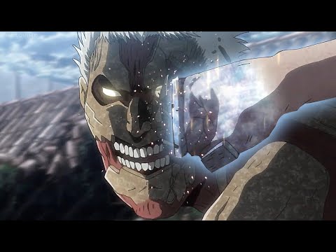 Reiner Was Surprised to See Eren's Hidden Power | ARMORED TITAN VS EREN FULL FIGHT !!! (English Sub)