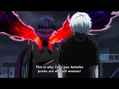 Tokyo Ghoul √A – Clip – Kaneki vs Ayato!